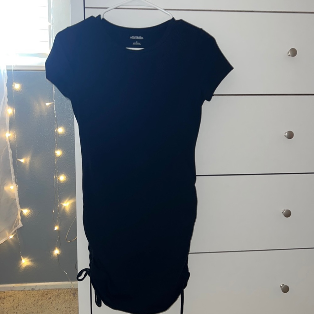 Wild Fable black t-shirt dress